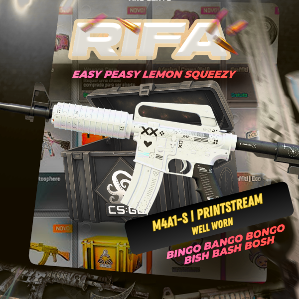 08/11 • Kit Printstream (M4A1-S + AWP + USP + DEAGLE)